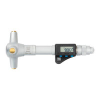 Set micrometre digitale de interior in 3 pct. capete masura interschimbabile TESA IMICRO capa µ