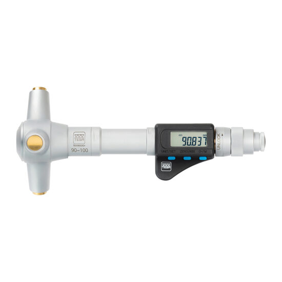 Set micrometre digitale de interior in 3 pct. TESA IMICRO capa µ