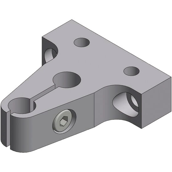 Brida de fixare ceas comparator pe suprafata plana, Schut