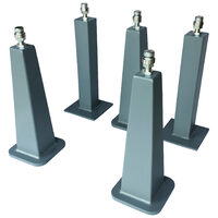 Picior suport pentru placa din fonta set 3+2 pcs, Schut