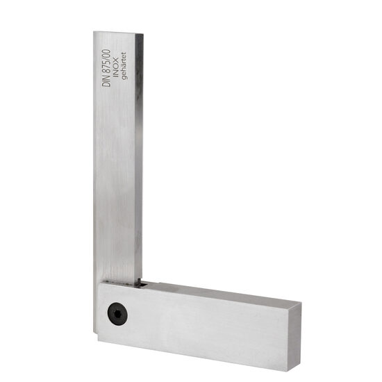 Vinclu de precizie cu muchie fir de par din INOX DIN 875/00, Schut