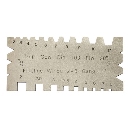 Sablon unghi scule filetare patrat/trapezoidal/unghiular, Schut