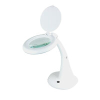 Lupa lucru cu iluminare LED cu baza, Schut