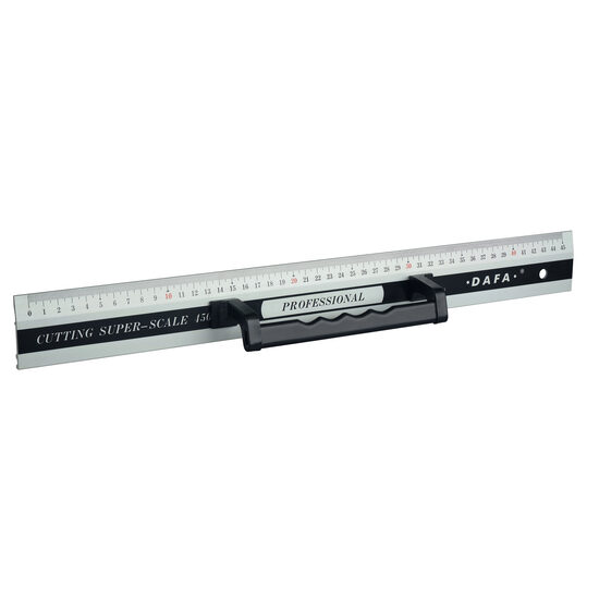 Rigla metalica gradata din aluminiu cu magnet, Schut