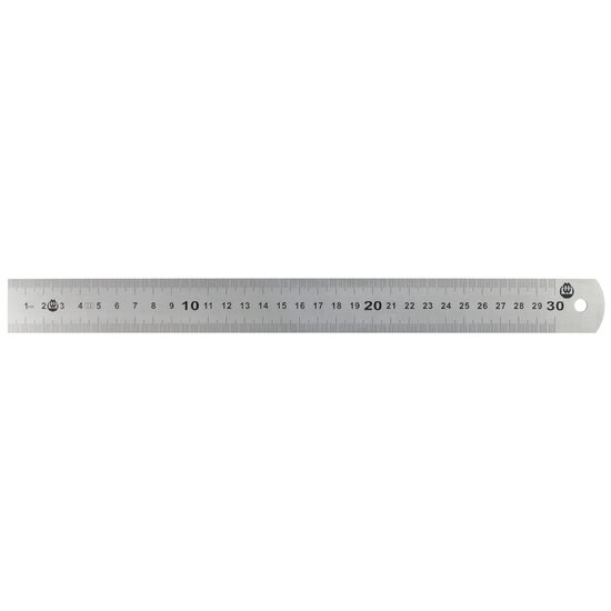 Rigla metalica gradata din inox, Schut