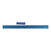 Vernier pentru rigla gradata cu adeziv, Schut