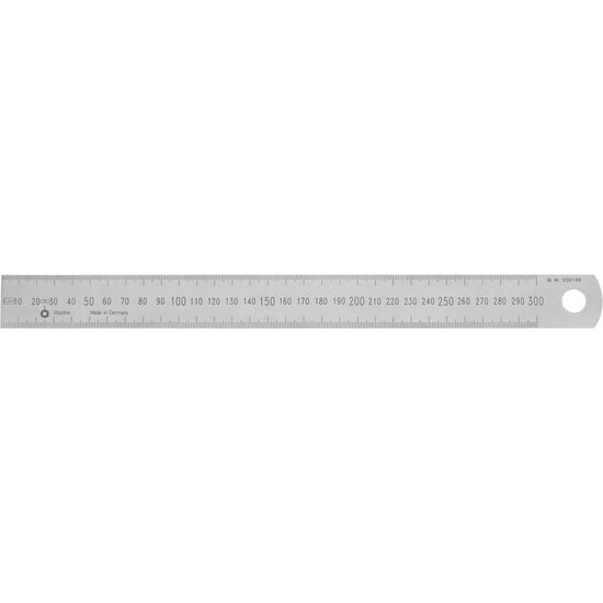 Rigla metalica gradata din inox EC I, Schut