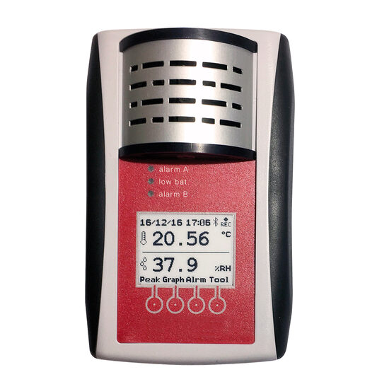 Termohigrometru digital cu data-logger, Schut