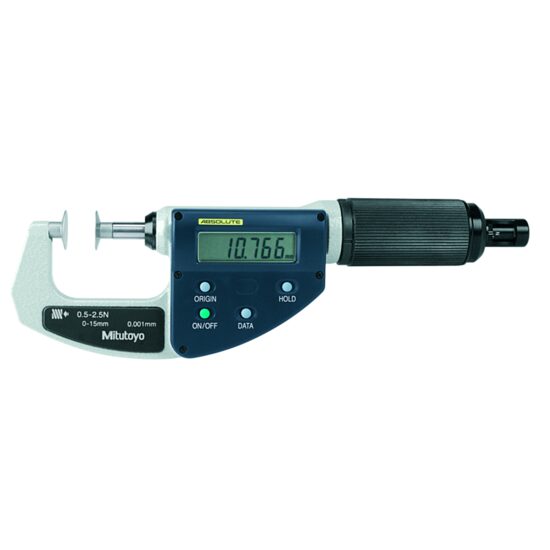 Micrometru digital Quickmike cu bacuri tip disc/taler Mitutoyo,