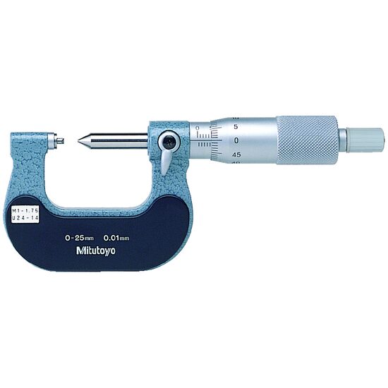 Micrometru mecanic masurat filet suruburi M-UNF Mitutoyo,