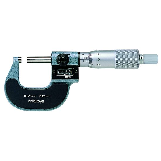 Micrometru cu numarator, rezolutie 0.01mm Mitutoyo,