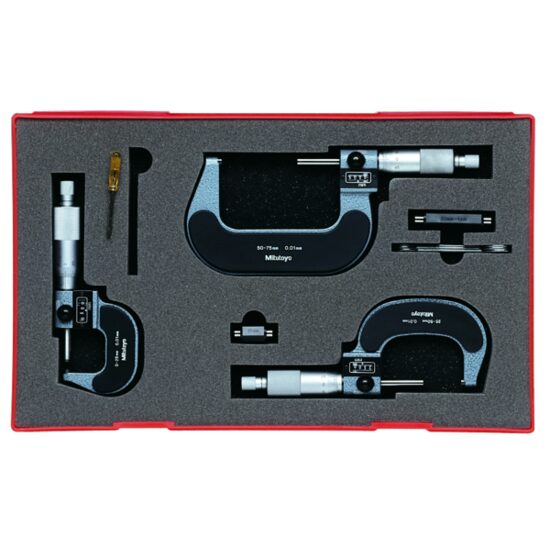 Set micrometre de exterior cu numarator Mitutoyo,