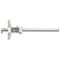 Subler digital de adancime ABS, IP67 cap tip cârlig Mitutoyo,