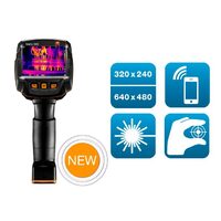 Cameră de termoviziune (320 x 240 pixeli, focalizare manuală, aplicație, laser) TESTO 883