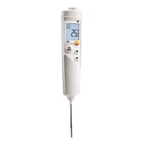 Termometru compact cu vârf de măsurare subţire şi robust TESTO 106