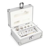 Set greutati etalon din INOX in cutie din aluminiu, clasa F1, KERN , 