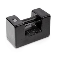 Greutate etalon din fonta lacuita forma rectangulara ECO, clasa M1, KERN , 