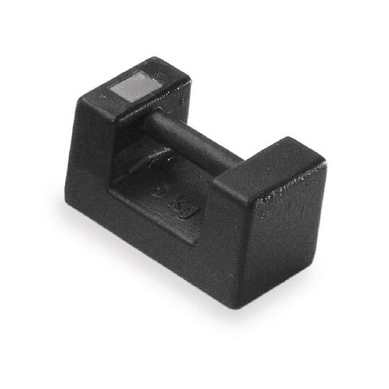 Greutate etalon din fonta lacuita forma ECO, clasa M3, KERN , 